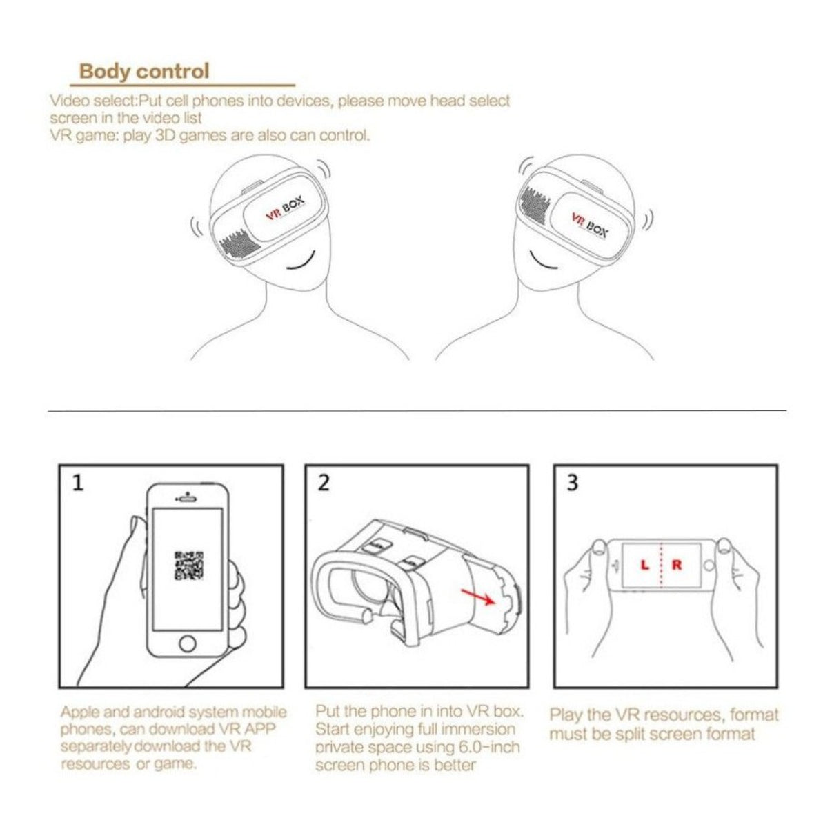 Gafas 3d Realidad Virtual Avanzada Vr Bo