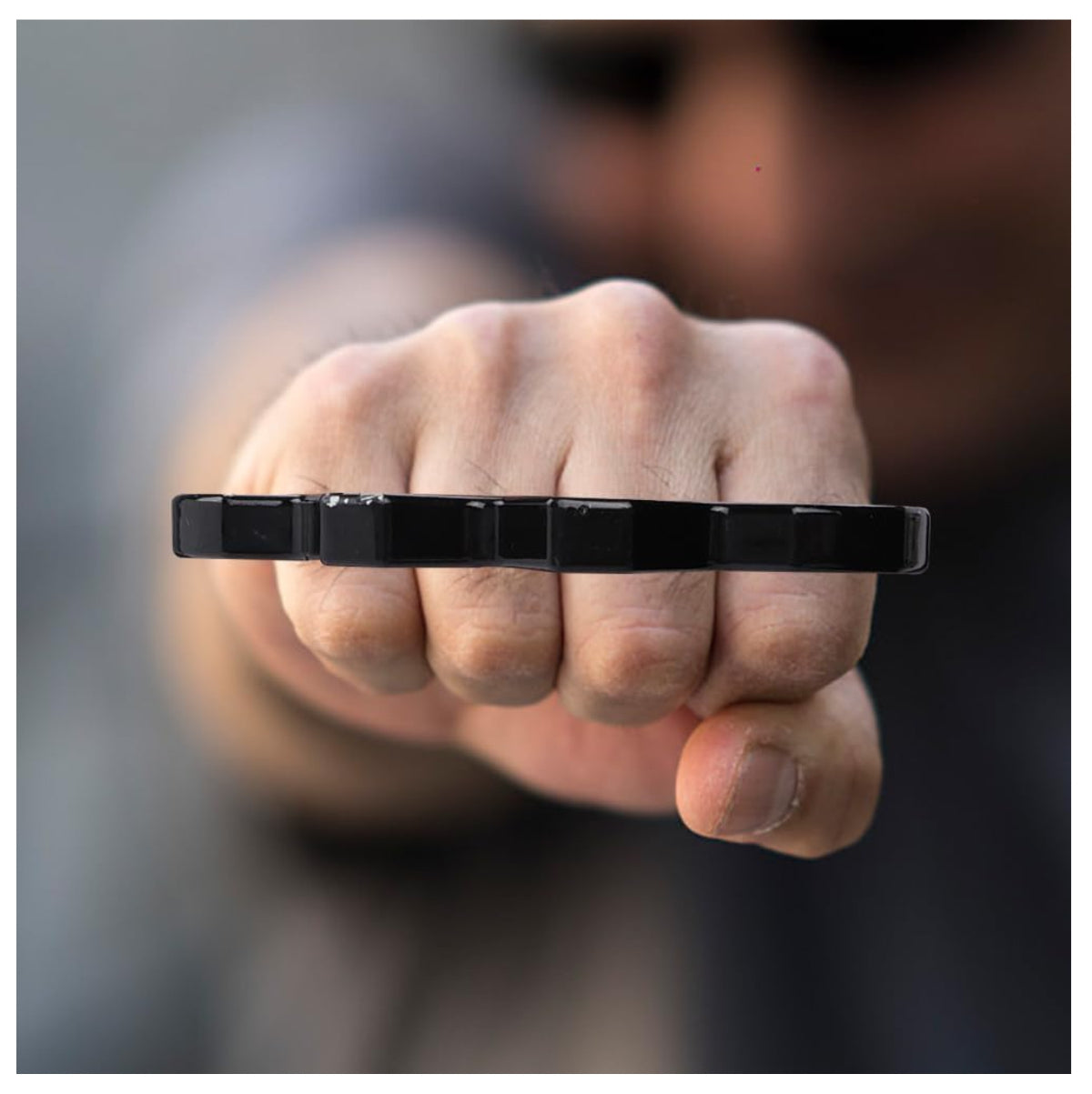 Gray helmet for bikers