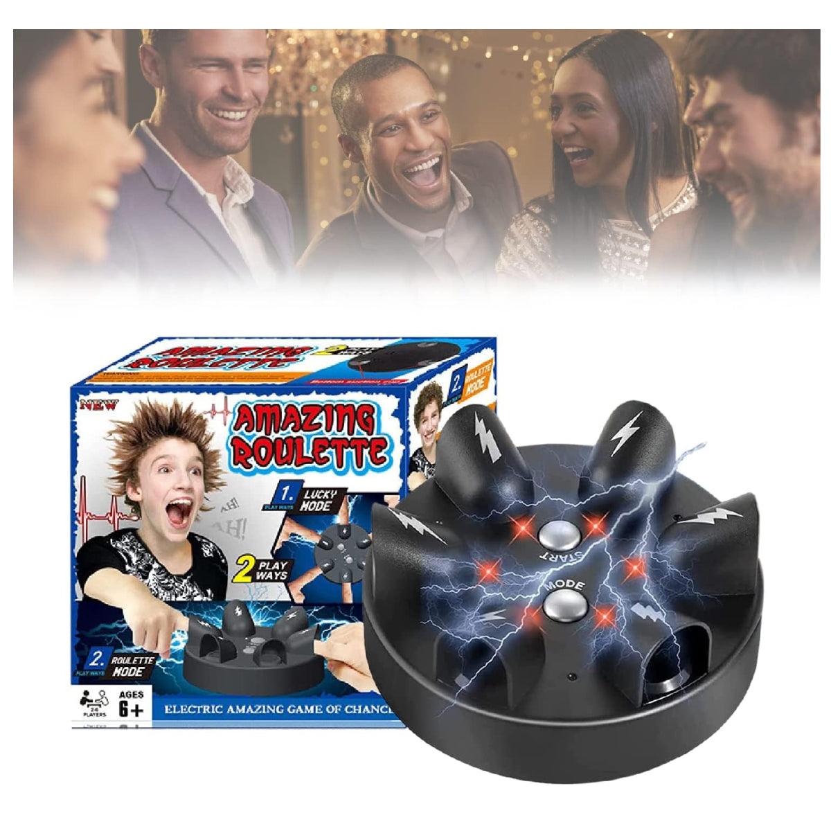 Juego Detector Mentiras Ruleta 6 jugador