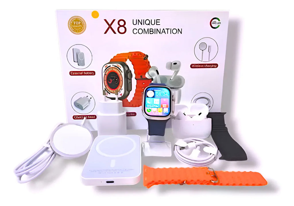 Reloj Smartwatch Ultra  8 Accesorios X8