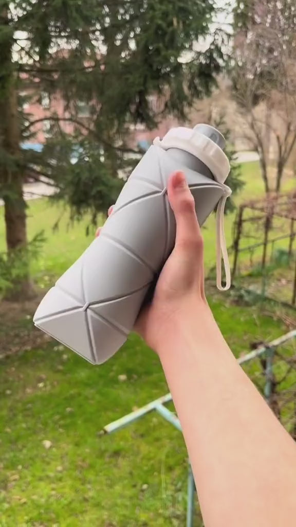 Termo Botella Portátil Plegable  Práctic